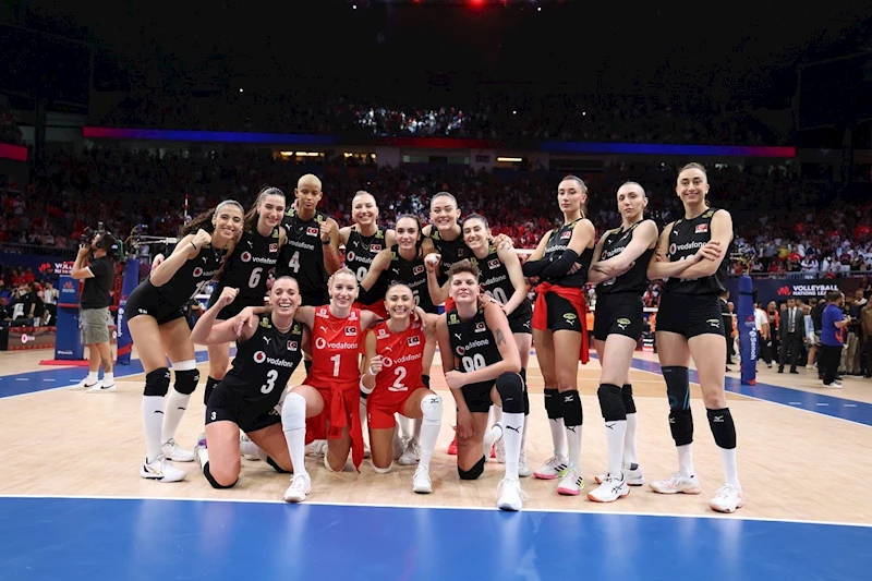 A Milli Kadın Voleybol Takımı, Milletler Ligi’nde 7’de 7 yaptı
