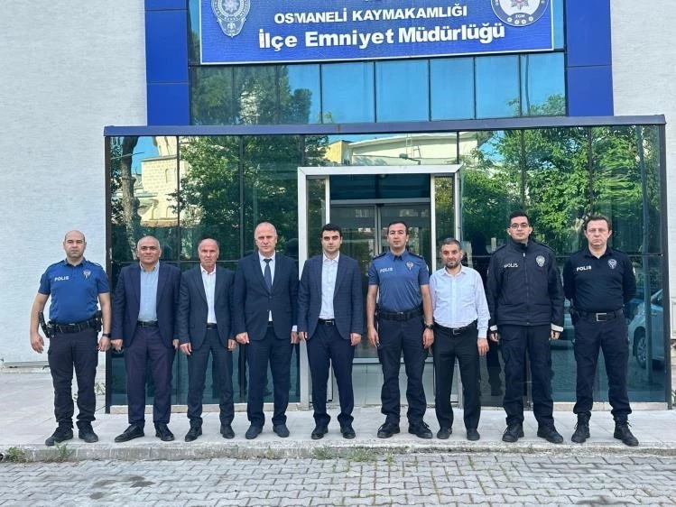 Osmaneli protokolünden kurumlara ziyaret
