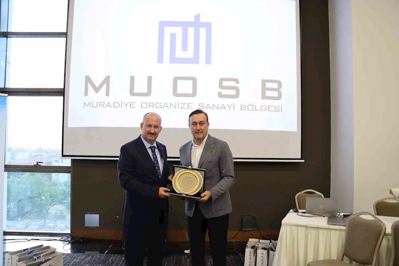 Muradiye OSB’den Yunusemre Kaymakamı Atilla Kantay’a veda yemeği
