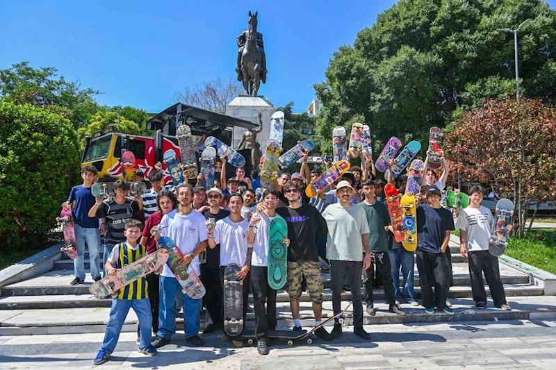 Dünya kaykay günü Beşiktaş belediyesi desteğiyle İnönü Parkı’nda kutlandı

