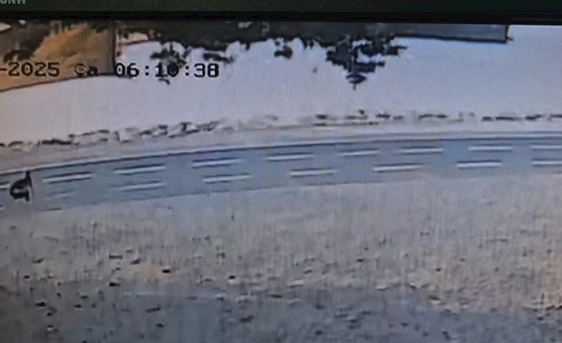 Karaya oturan geminin o anları kamerada
