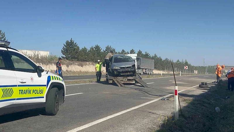 Nevşehir’de otomobil takla attı: Anne öldü, bebeği yaralandı
