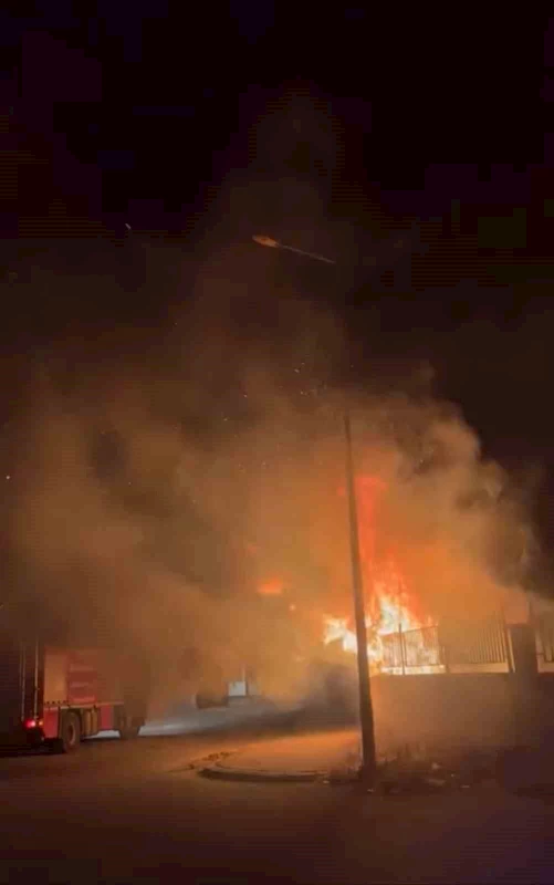 Mardin’de trafo yangını
