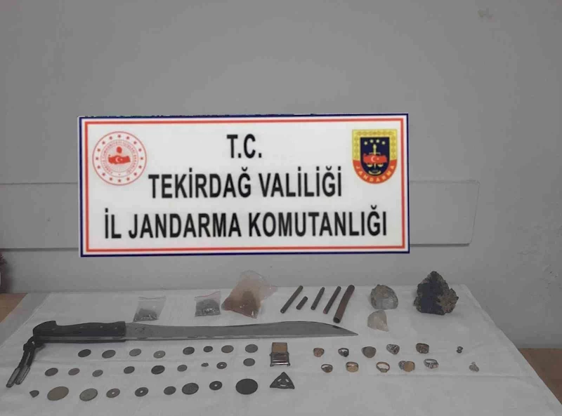 Tekirdağ’da silah ve tarihi eser operasyonları: 3 ayrı adrese eş zamanlı denetim
