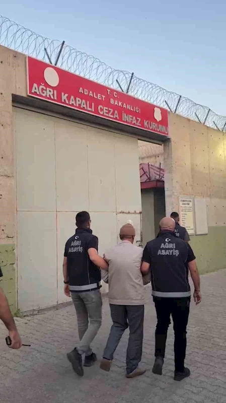 Ağrı’da çocuk istismarı hükümlüsü yakalandı

