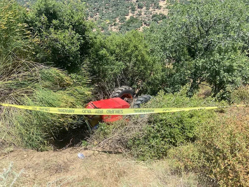 Çine’de traktör kazası: 1 ölü
