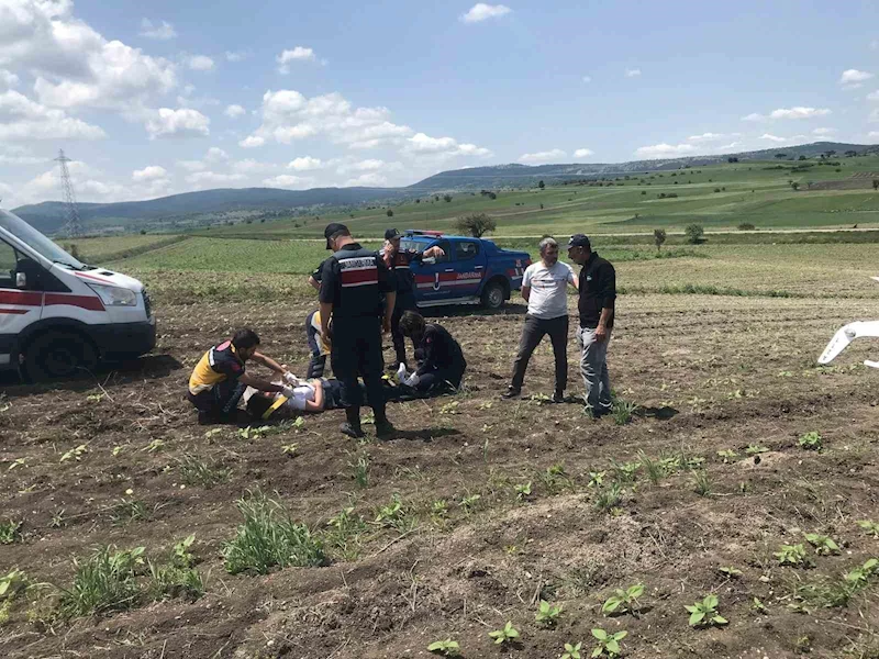 Bilecik’te uçak kazası
