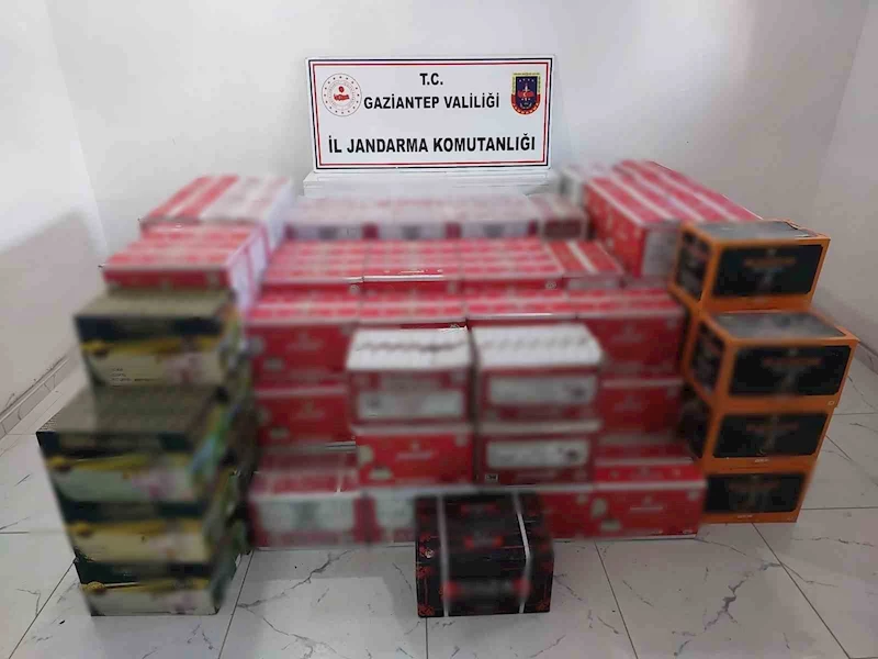 Gaziantep’te 5 milyon TL değerinde kaçak ürün ele geçirildi: 16 gözaltı
