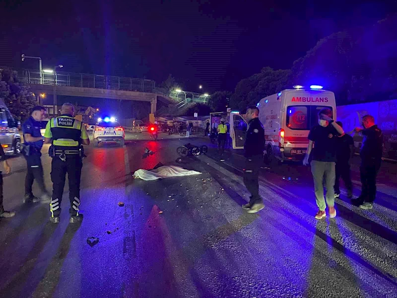 Kocaeli’de feci kaza: Tır, motosiklet sürücüsünü ezdi
