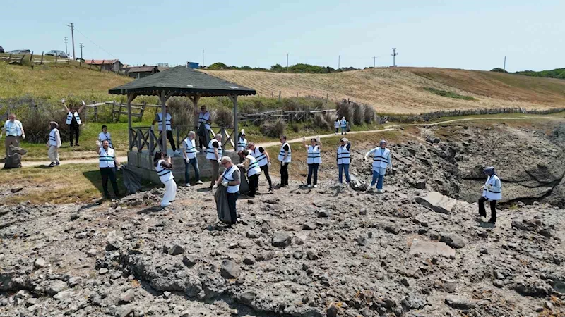 Sinop’ta çevre temizliği
