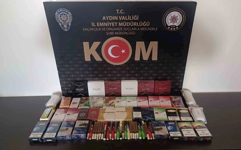 Aydın’da KOM ekipleri kaçakçılığa geçit vermiyor
