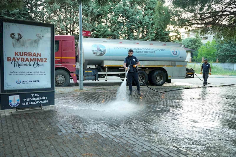 Yenişehir’de bayram temizliği
