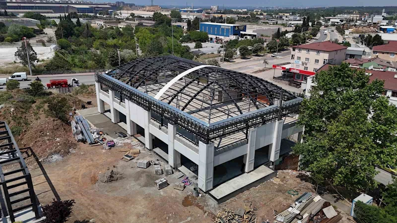 Beylikbağı Güzide Sosyal Tesisi inşaatı yükseliyor
