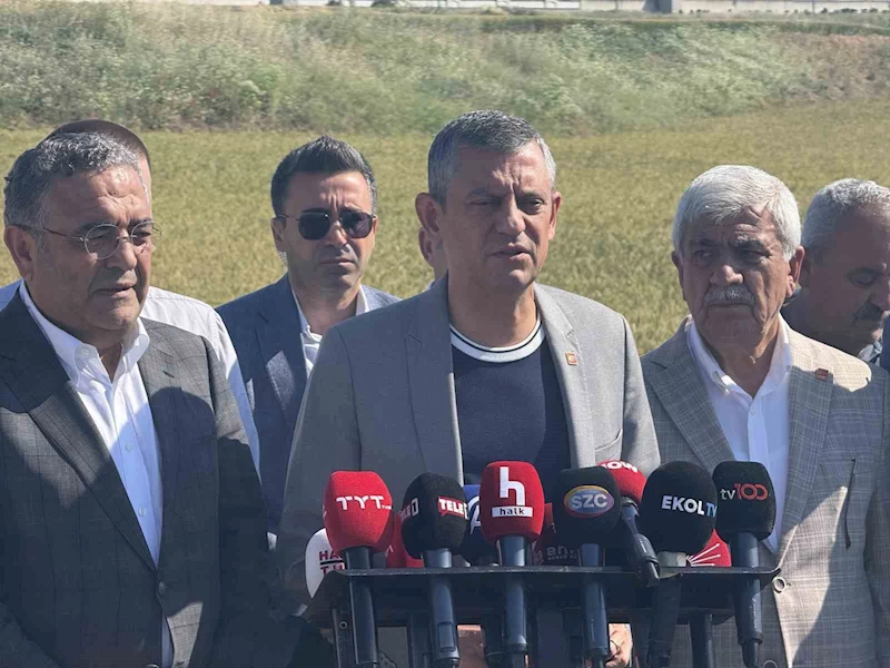 CHP Genel Başkanı Özel: 