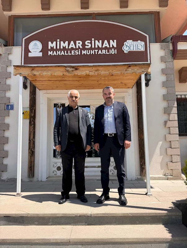 Pursaklar Belediye Başkanı Çetin’den muhtarlara bayram ziyareti
