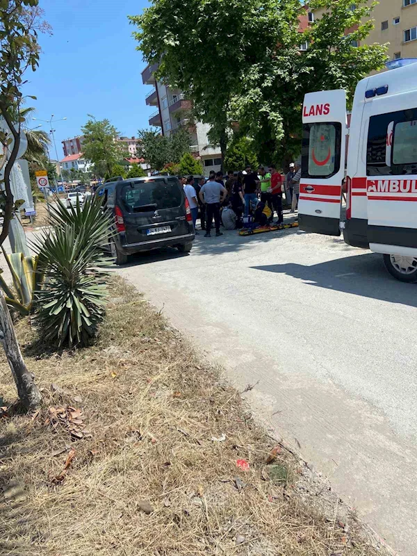 Türkeli’de motosiklet ile otomobil çarpıştı: 1 yaralı
