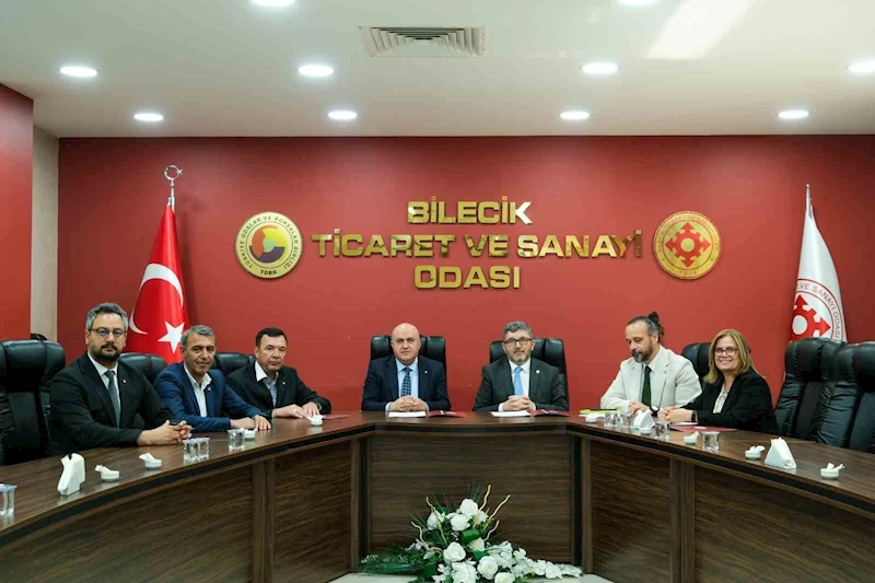 BŞEÜ ile Bilecik TSO arasında iş birliği toplantısı
