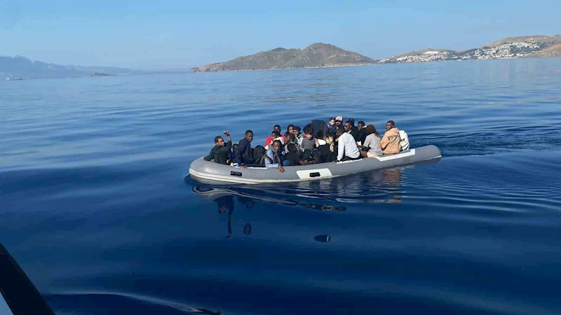 Bodrum’da 25 düzensiz göçmen yakalandı
