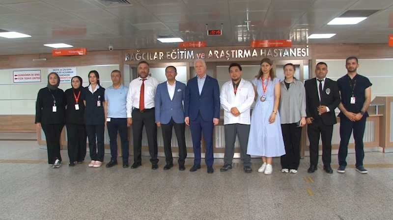 Vali Gül’den Bağcılar Eğitim ve Araştırma Hastanesi’ne bayram ziyareti
