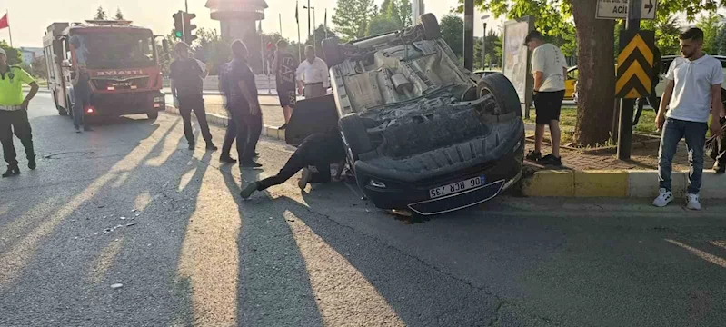 Elazığ’da trafik kazası: 2 yaralı
