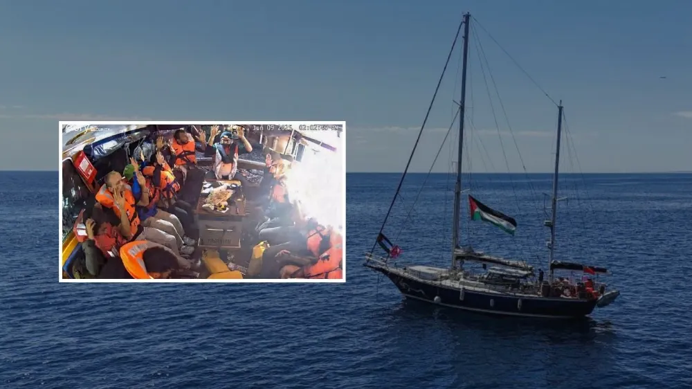 İsrail ordusundan Madleen gemisine askeri operasyon! Aktivistler gözaltında!