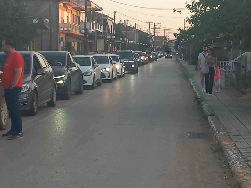 Sınır kapılarında dönüş yoğunluğu
