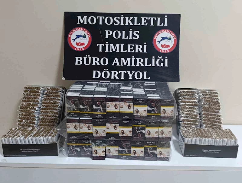 Hatay’da gümrük kaçağı sigara operasyonu
