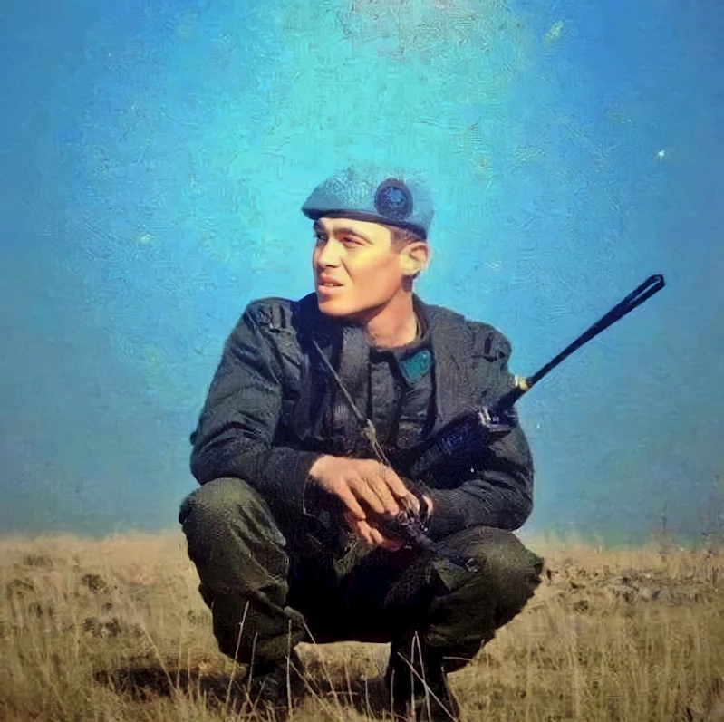 Şehit babasından jandarmaya anlamlı ziyaret

