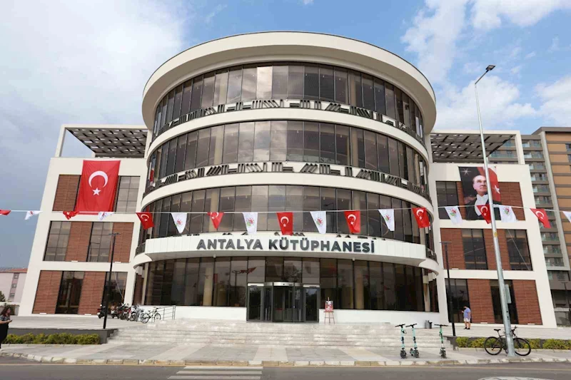 Antalya Kütüphanesi’nde online randevu dönemi
