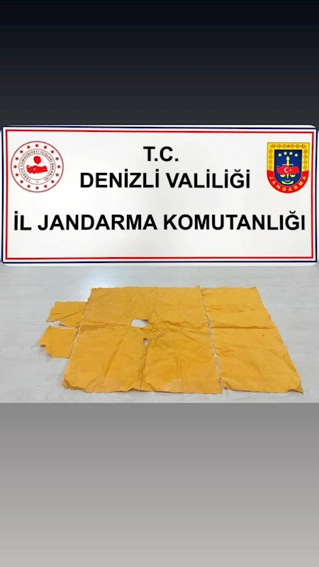 Denizli’de jandarma uyuşturucu tacirlerine geçit vermiyor
