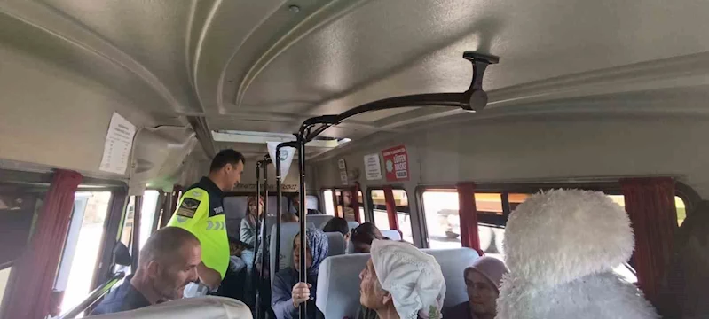 Emniyet kemerinin önemine dikkat çekildi
