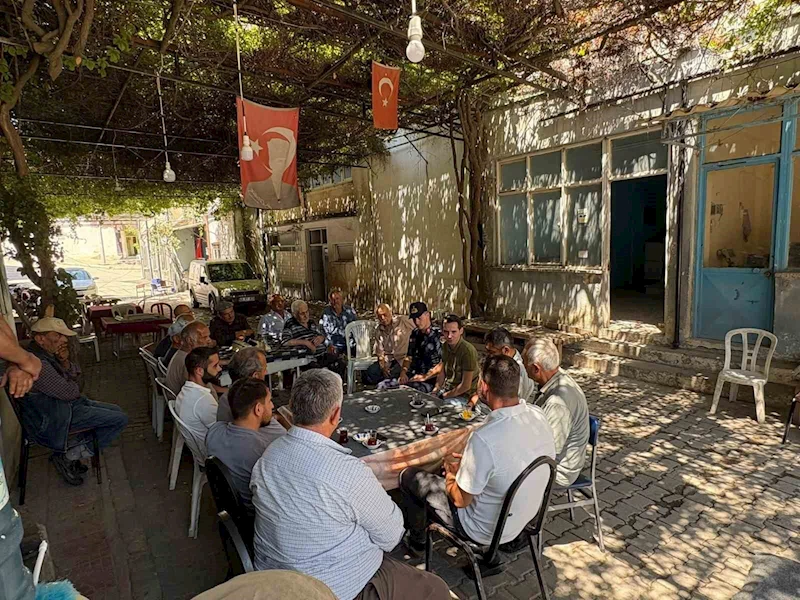 Gördes’te orman yangınlarına karşı bilgilendirme toplantısı
