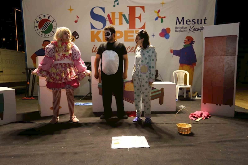 Çocuklar, Çankaya’da sahne Kepez ile coştu
