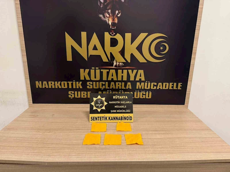 Kütahya’da uyuşturucu operasyonu
