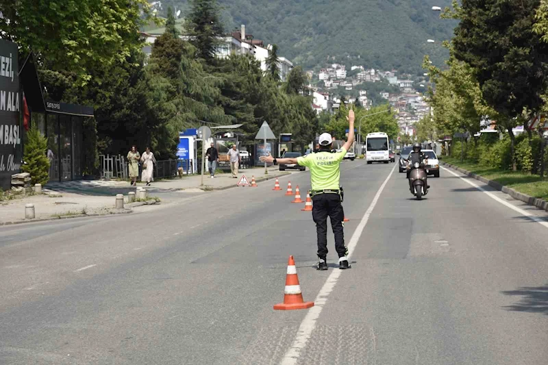 Ordu’da bir haftada 16 bin araç denetlendi
