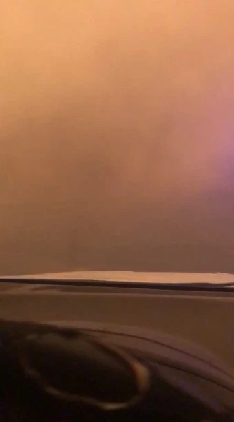Alevlerin arasındaki dehşet anları kamerada
