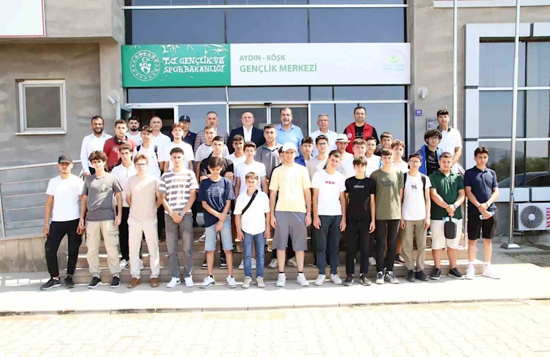 Köşk’ten 38 genç, Çanakkale Kültür ve Tarih Kampı’na uğurlandı
