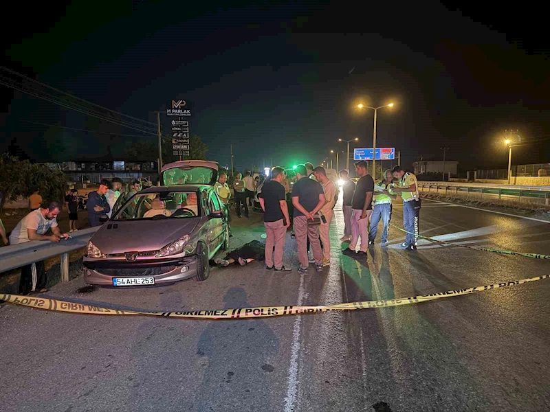 Kontrolünü kaybettiği otomobilde can verdi: Araçtaki alkol şişesi dikkat çekti
