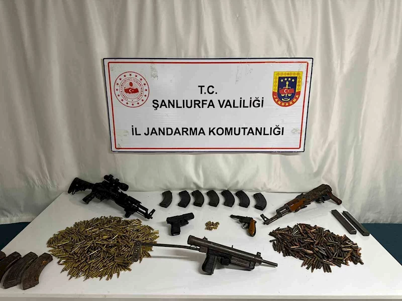 Şanlıurfa’da ruhsatsız silah operasyonu
