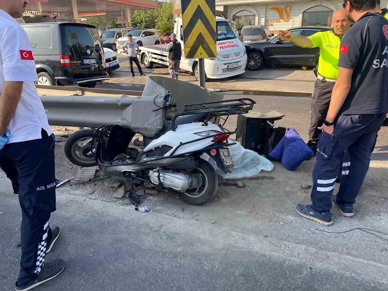 Feci kazada ölen motosiklet sürücüsünün kimliği belli oldu

