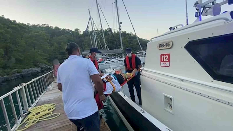 Fethiye ve Dalaman’da yaralanan ve rahatsızlanan 3 kişiye tıbbi tahliye
