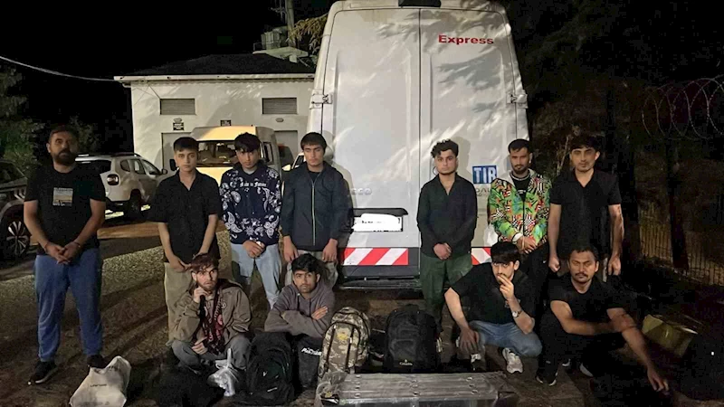 Tekirdağ’da göçmen kaçakçılığı operasyonunda 11 düzensiz göçmen yakalandı

