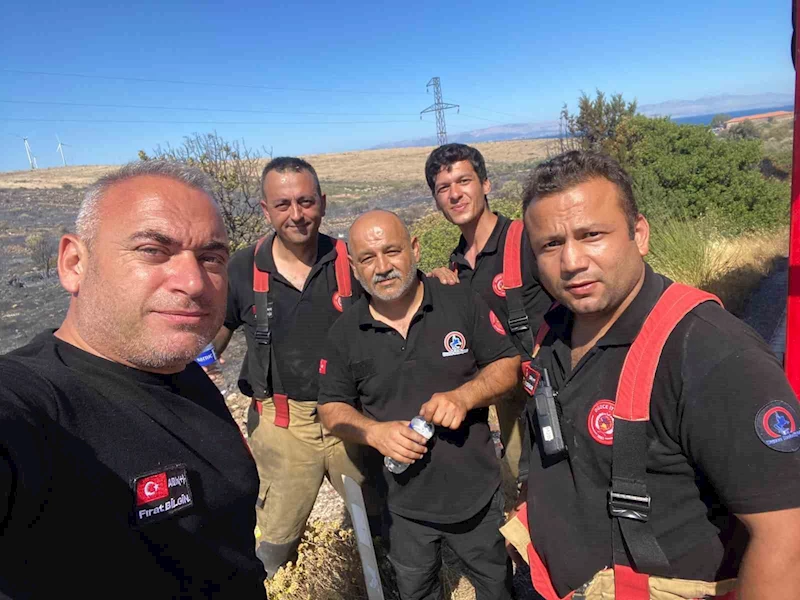 Düzceli ateş savaşçıları Seferihisar’dan Çeşme’ye
