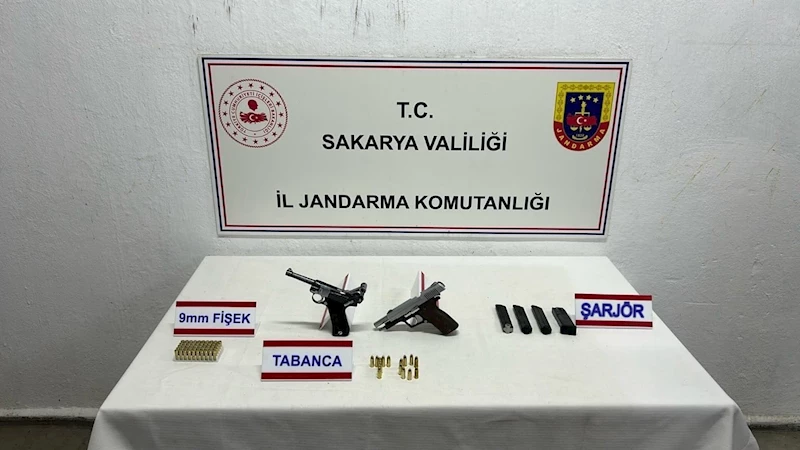 Sakarya’da kaçak silah operasyonu: 1 tutuklama
