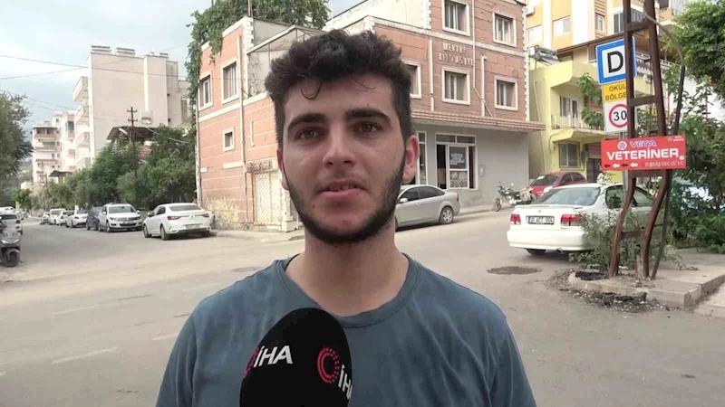 Sıcak havanın etkisiyle patlama yaşanan elektrik telleri korkuttu

