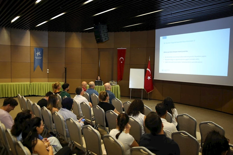 Küçükçekmece Belediyesi personeline ‘Sağlıklı Hayat’ eğitimi
