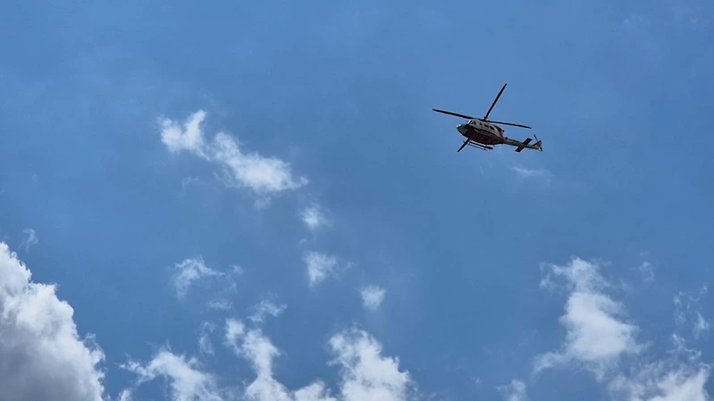 Tekirdağ’da denizde kaybolan çocuk için helikopter destekli arama çalışması
