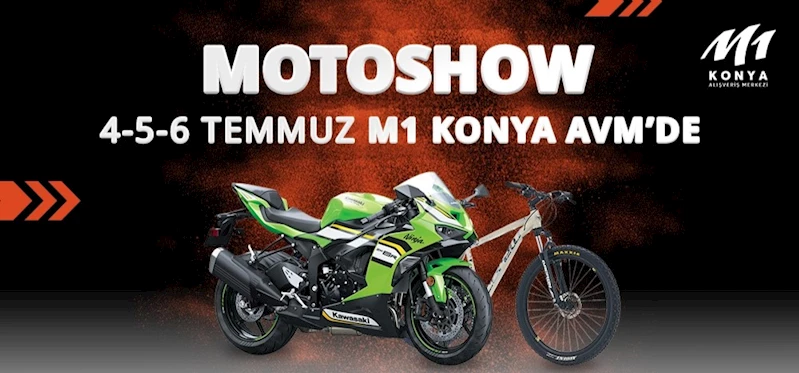 Motor tutkunları M1 Konya AVM’de buluşuyor

