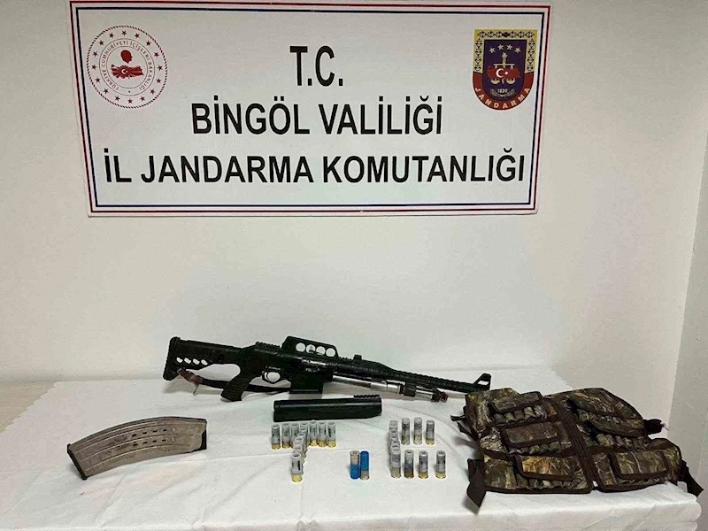 Bingöl’de 2 adet tüfek ele geçirildi
