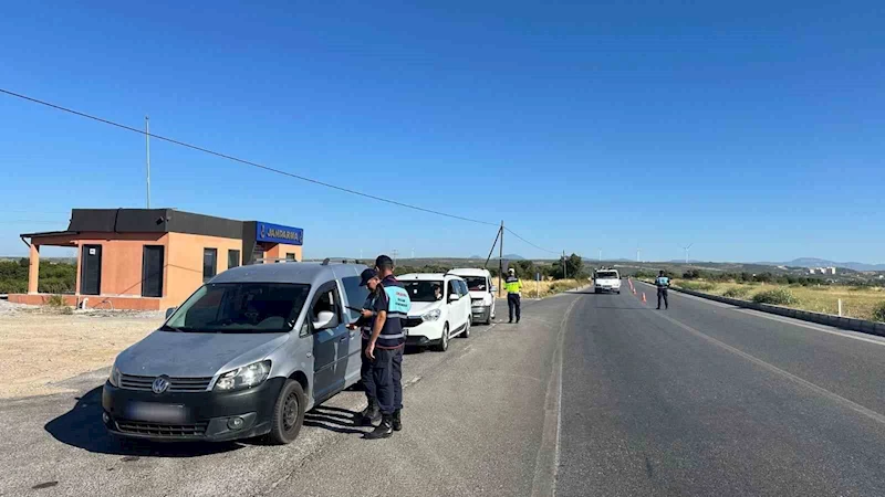 Didim’de havadan trafik denetimi
